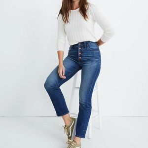 The Perfect Vintage Jean: Comfort Stretch Edition with Button Fly, Size 26